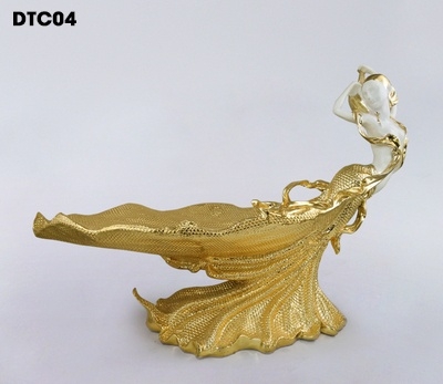 Dĩa đựng trái cây thiếu nữ DTC