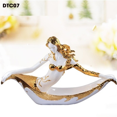 Dĩa đựng trái cây thiếu nữ DTC