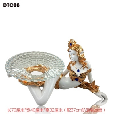 Dĩa đựng trái cây thiếu nữ DTC