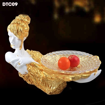 Dĩa đựng trái cây thiếu nữ DTC