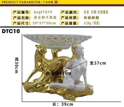 Dĩa đựng trái cây thiếu nữ DTC