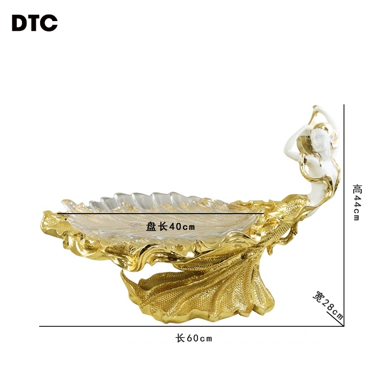 Dĩa đựng trái cây thiếu nữ DTC