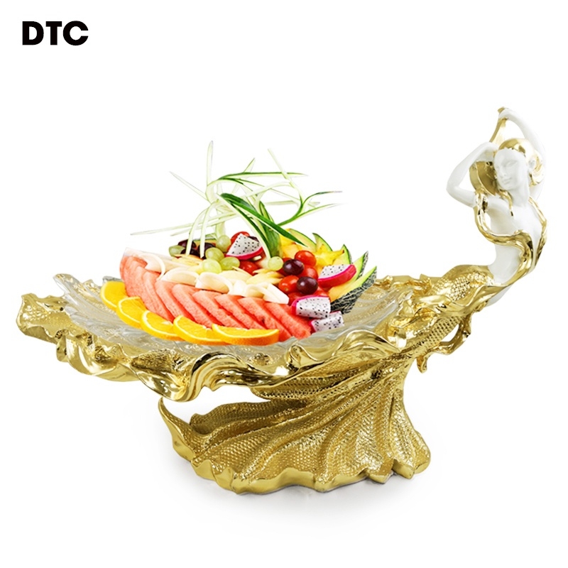 Dĩa đựng trái cây thiếu nữ DTC