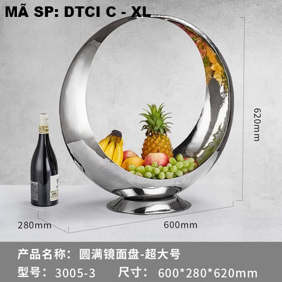 Đĩa trái cây Inox DTCI