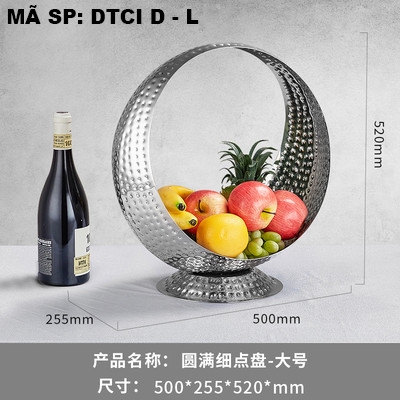 Đĩa trái cây Inox DTCI