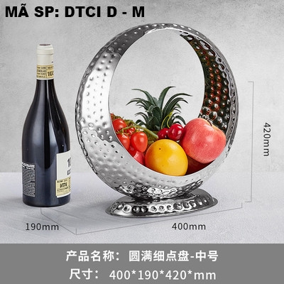 Đĩa trái cây Inox DTCI