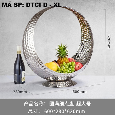 Đĩa trái cây Inox DTCI