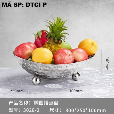 Đĩa trái cây Inox DTCI