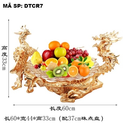 Đĩa trái cây rồng phượng DTCR