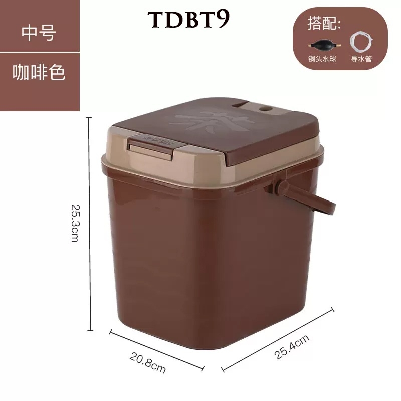 Thùng đựng bã trà TDBT