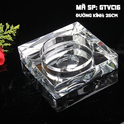 Gạt tàn hình vuông vát cạnh GTVC