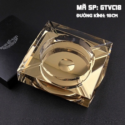 Gạt tàn hình vuông vát cạnh GTVC