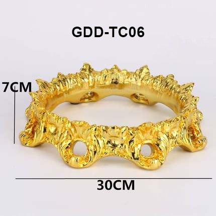 Giá đỡ đĩa trái cây rồng phượng GDDTC