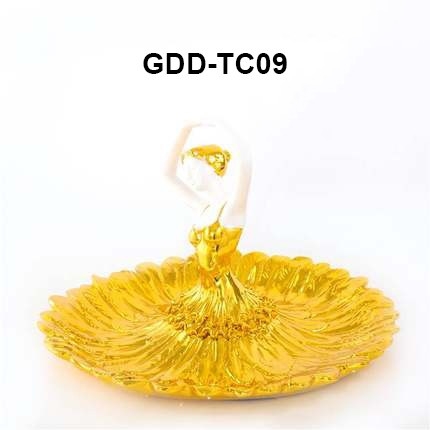 Giá đỡ đĩa trái cây rồng phượng GDDTC