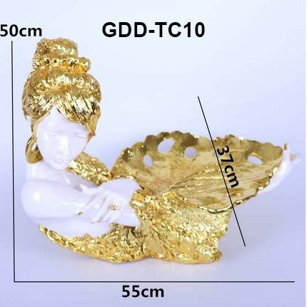 Giá đỡ đĩa trái cây rồng phượng GDDTC