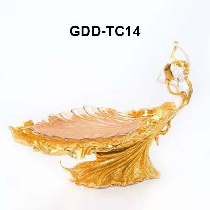 Giá đỡ đĩa trái cây rồng phượng GDDTC