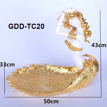 Giá đỡ đĩa trái cây rồng phượng GDDTC