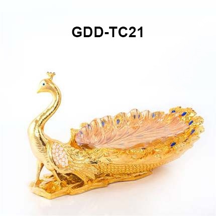 Giá đỡ đĩa trái cây rồng phượng GDDTC