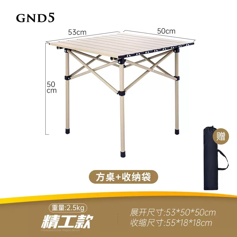 Bàn ghế dã ngoại gấp gọn GDN