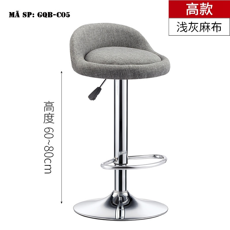 Ghế quầy bar cao xoay GQBC