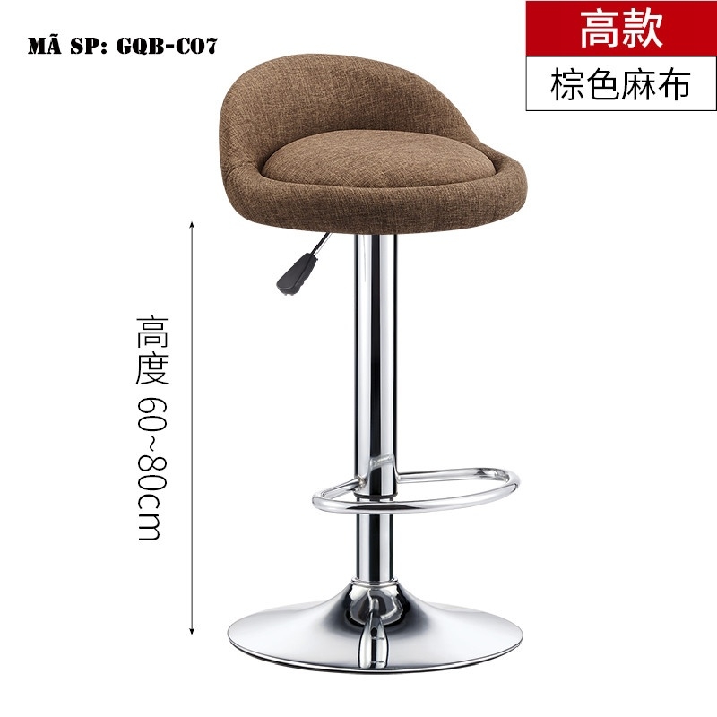 Ghế quầy bar cao xoay GQBC