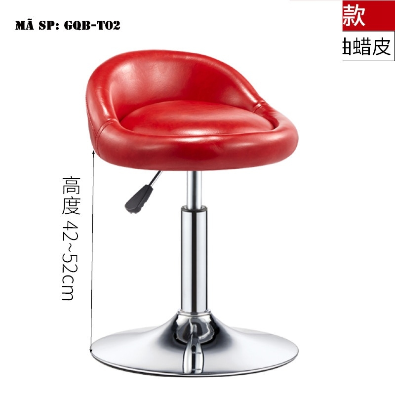 Ghế quầy bar thấp xoay GQBT