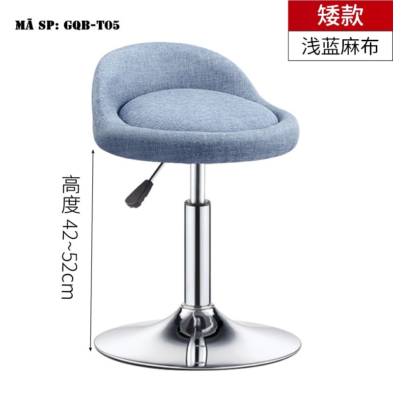 Ghế quầy bar thấp xoay GQBT