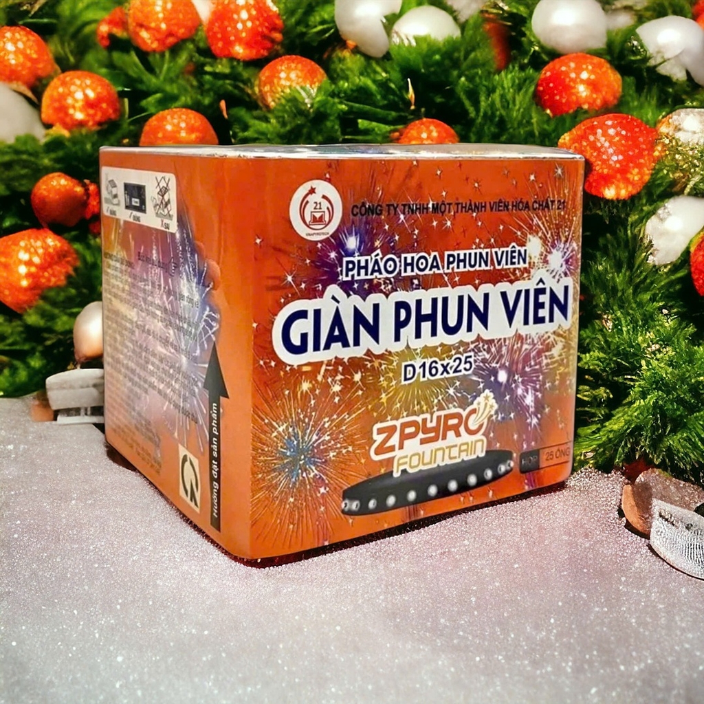 Giàn phun viên 2024