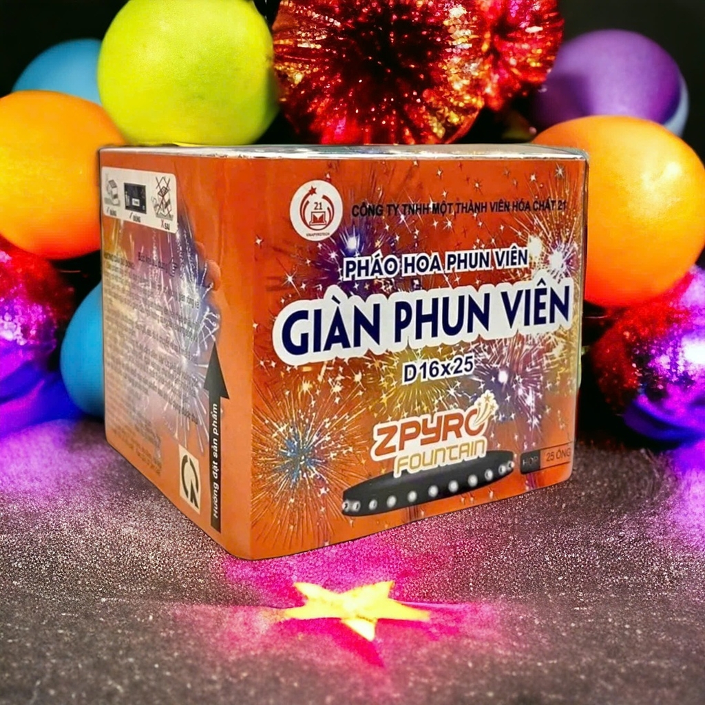 Giàn phun viên 2024