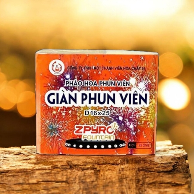 Giàn phun viên 25 ống (D16x25) - Mới nhất đón tết 2026