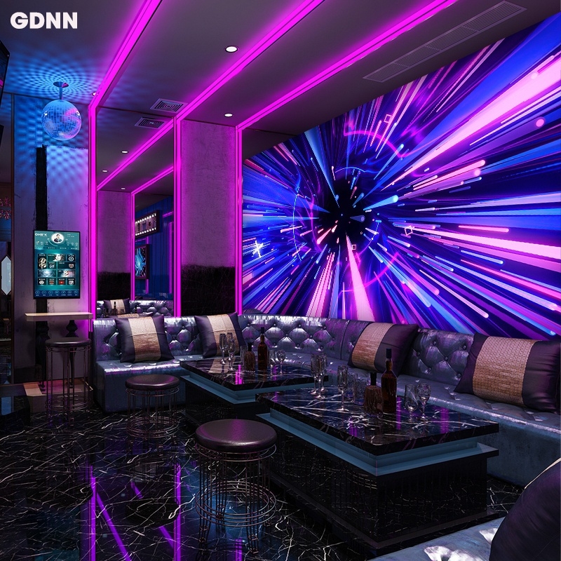 Giấy dán tường ba chiều 3D nhấp nháy GDNN