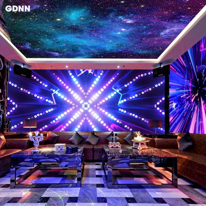 Giấy dán tường ba chiều 3D nhấp nháy GDNN