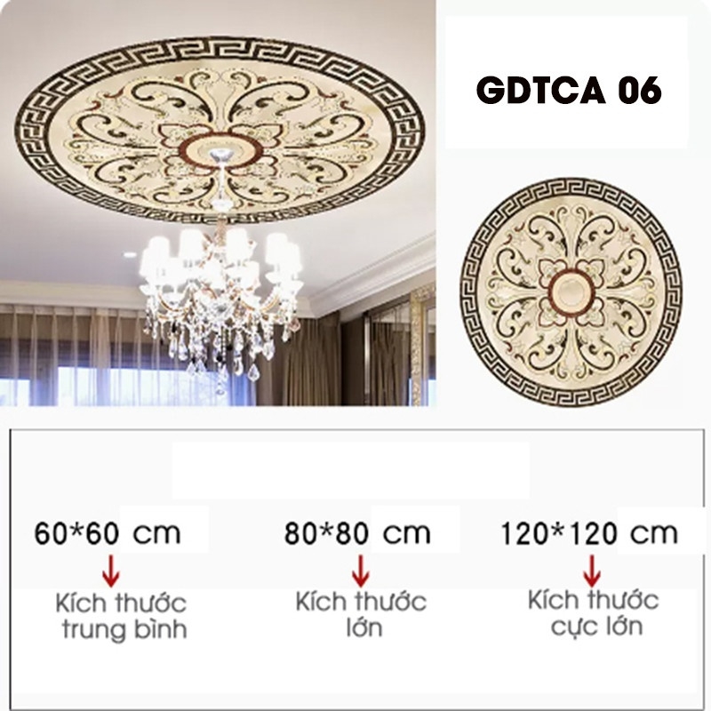 Giấy dán trần Châu Âu GDTCA