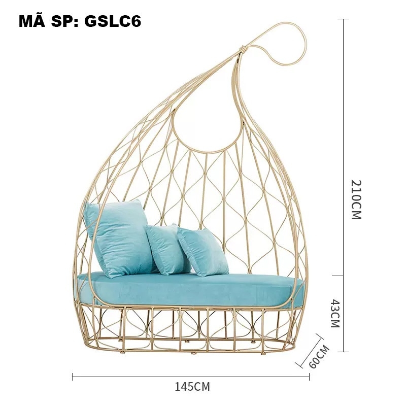 Ghế Sofa lưới lồng chim GSLC