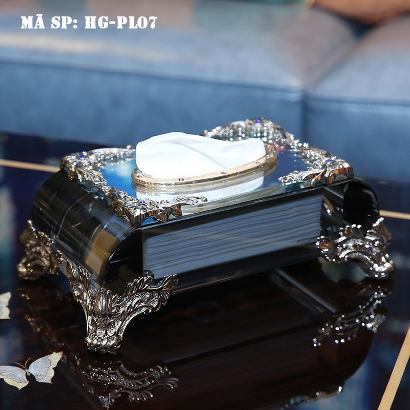 Hộp đựng giấy pha lê HGPL