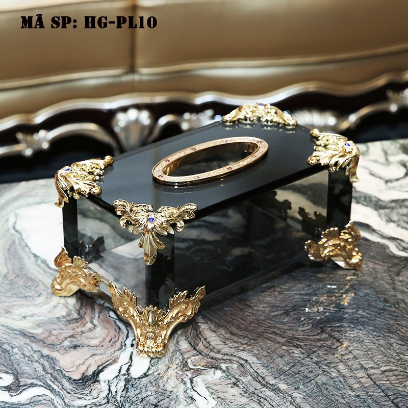 Hộp đựng giấy pha lê HGPL
