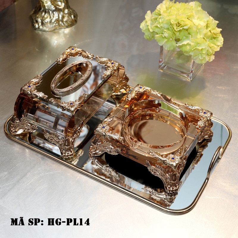 Hộp đựng giấy pha lê HGPL