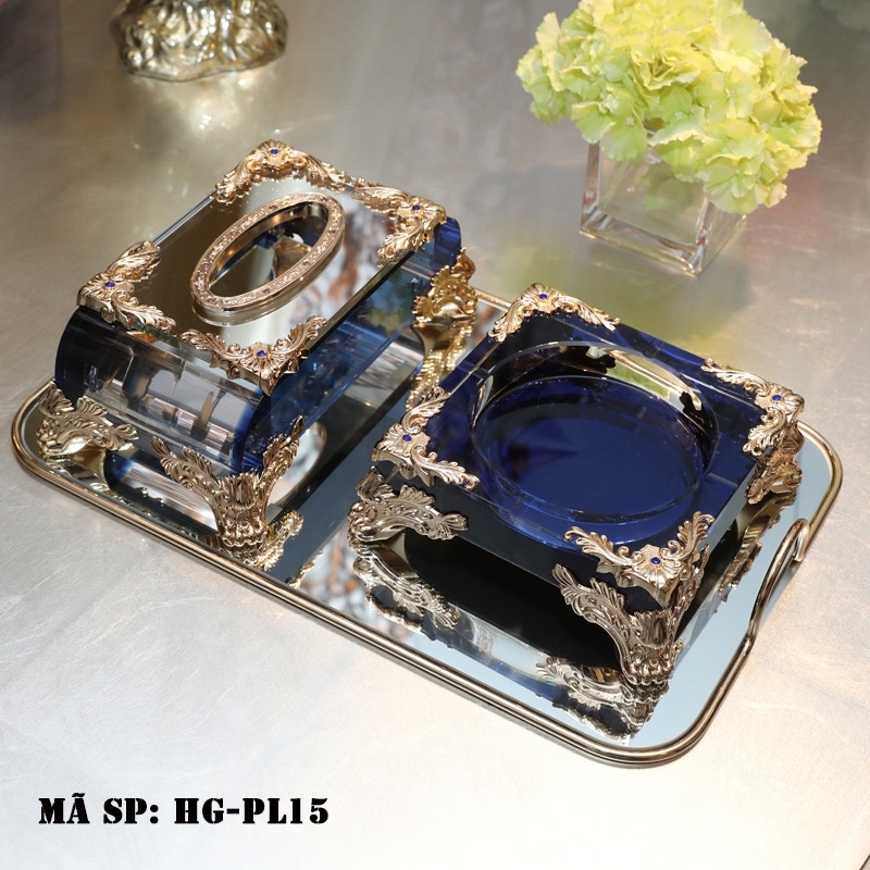 Hộp đựng giấy pha lê HGPL