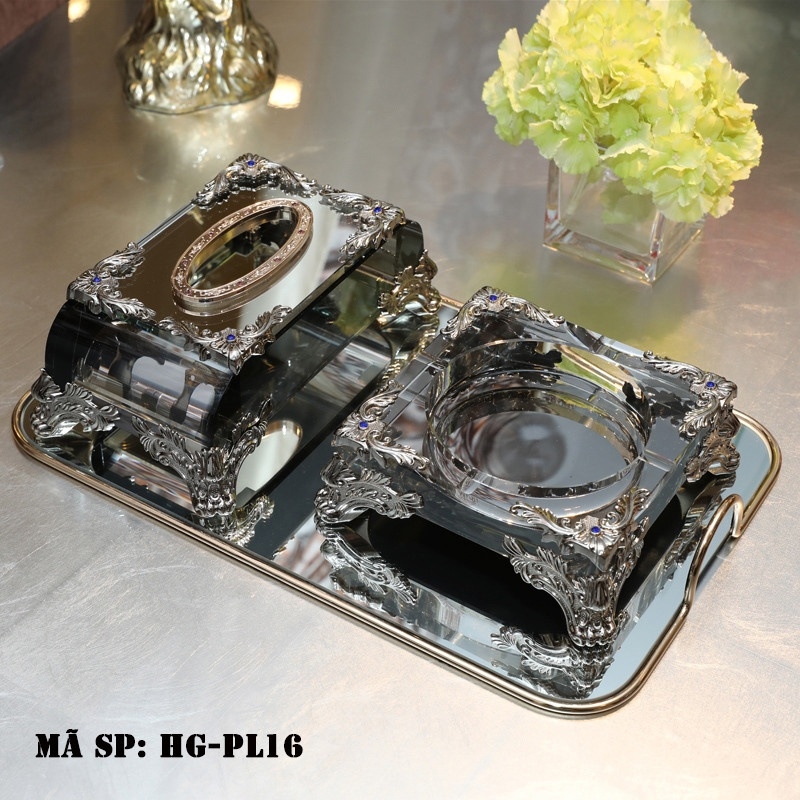 Hộp đựng giấy pha lê HGPL