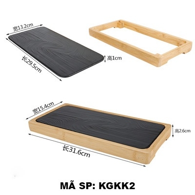 Khay gỗ kháng khuẩn KGKK