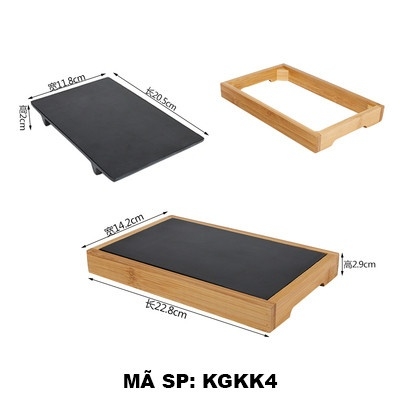 Khay gỗ kháng khuẩn KGKK