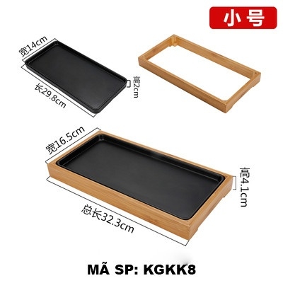 Khay gỗ kháng khuẩn KGKK