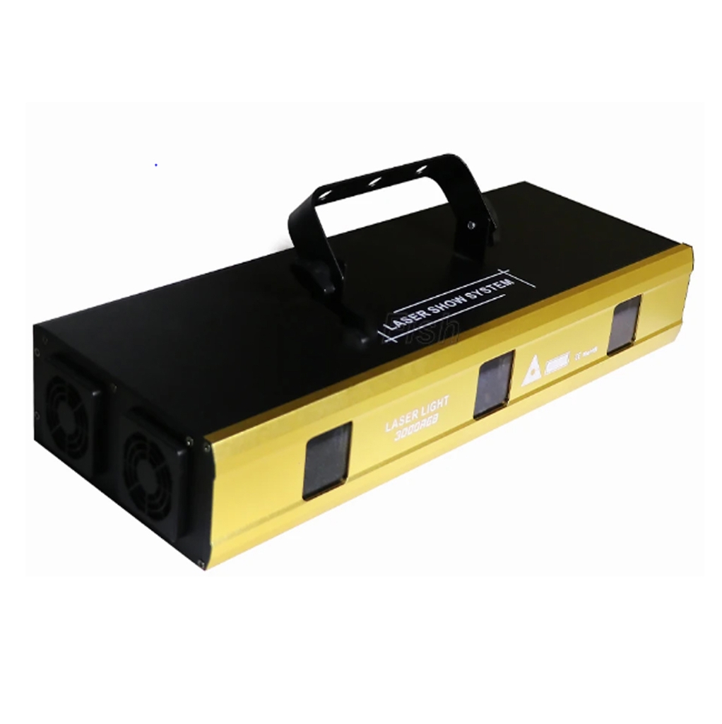 Đèn Laser Light 1800RGB 3 Mắt 7 Màu Cao Cấp