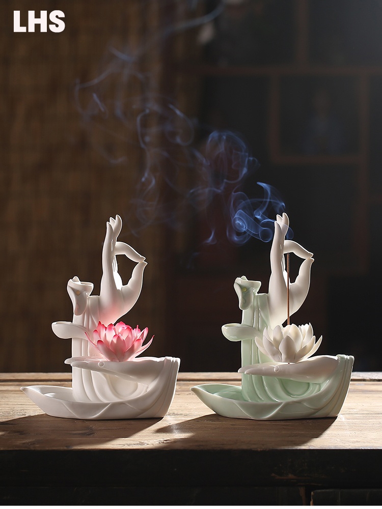 Lư hương hoa sen LHS