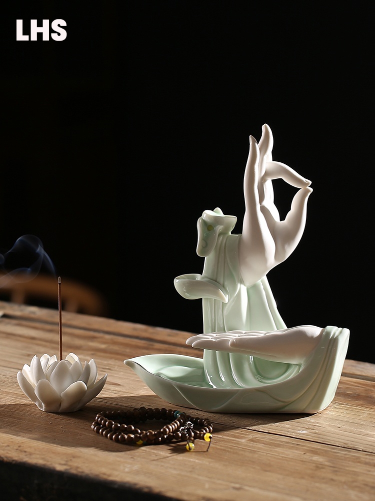 Lư hương hoa sen LHS