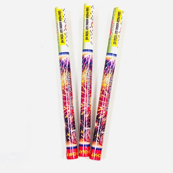 Ống phun hoa lửa cầm tay Combo 03 túi 15 cái (Loại 10x150mm)