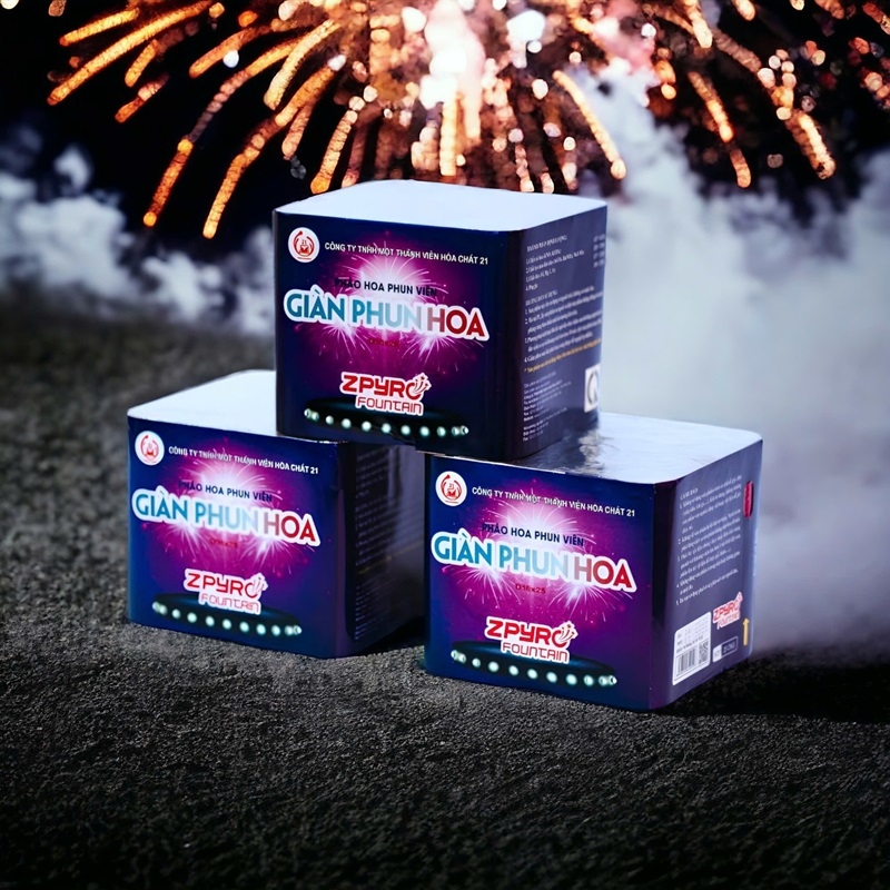 Giàn Phun Hoa 2025 Loại 25 Ống