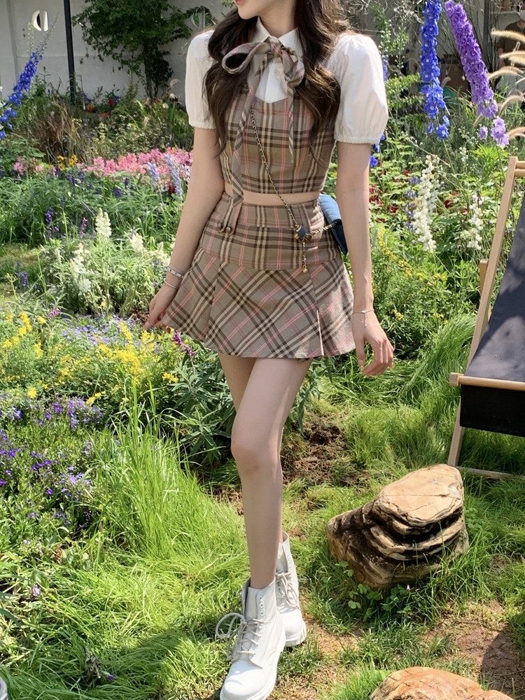 Summer Fried Street Kẻ Sọc Set