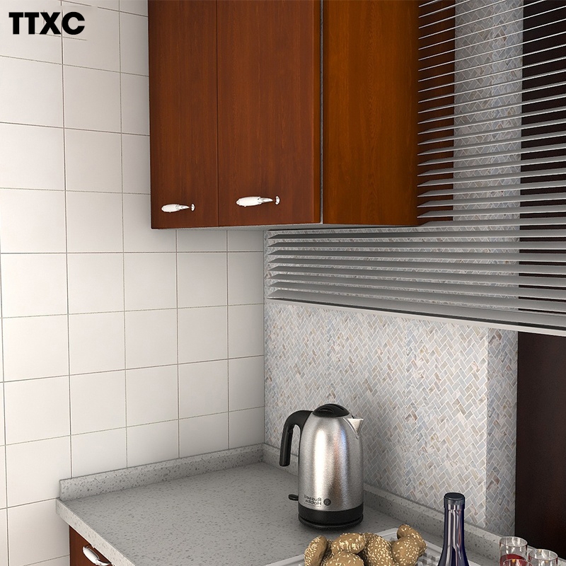 Tấm trang trí gạch mosaic xương cá TTXC