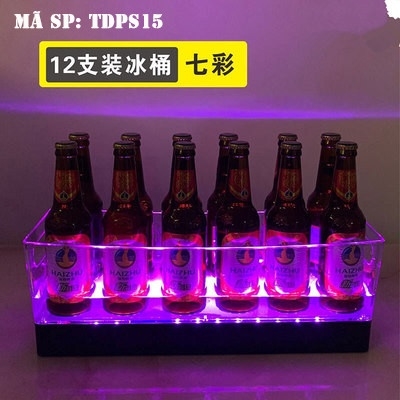 Thùng đựng đá ướp bia phát sáng TDPS